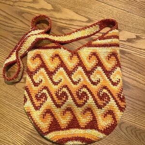 Handcrafted Multicolor Crochet Bag